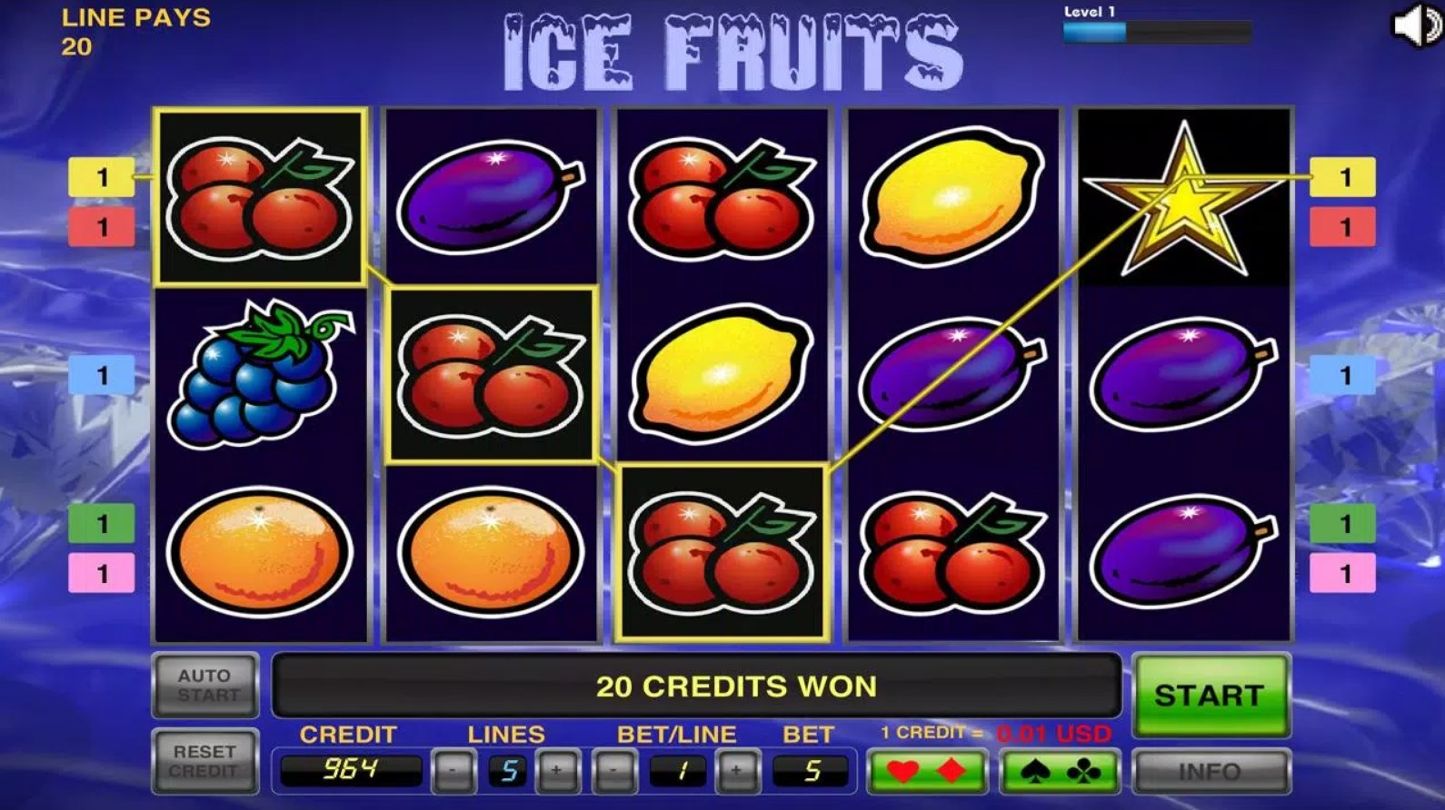 Icy Fruits Slot